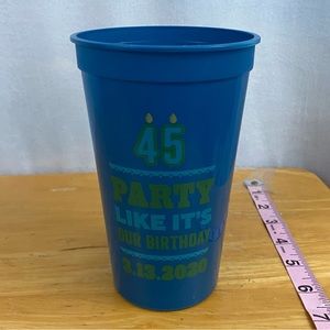 Chilis 45th Birthday 2020 Souvenir Tumbler